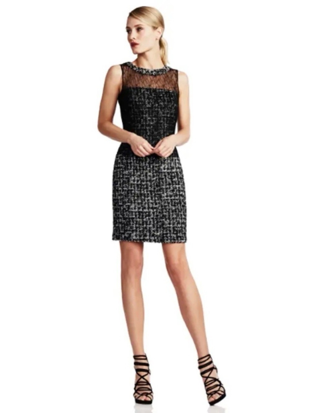 Bailey 44 Jackie Tweed Mini Dress Anthropologie Small